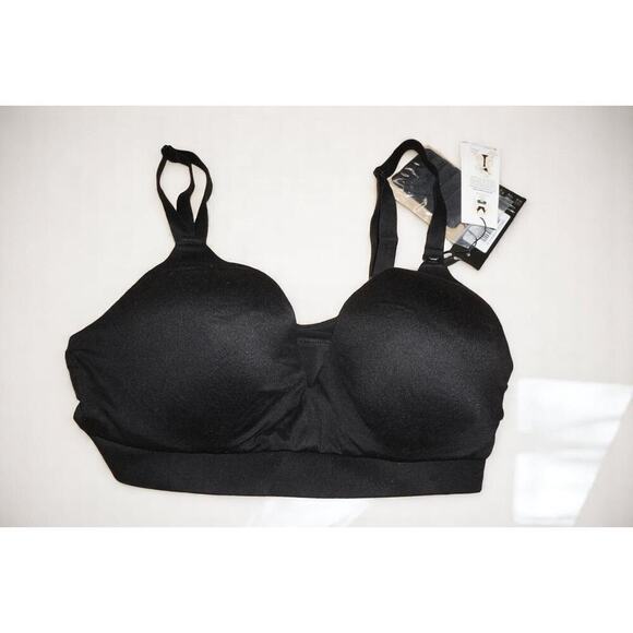 KINDRED BRAVELY Minimalist Hands-Free Pumping & Nursing Bra in Black - Picture 4 of 12
